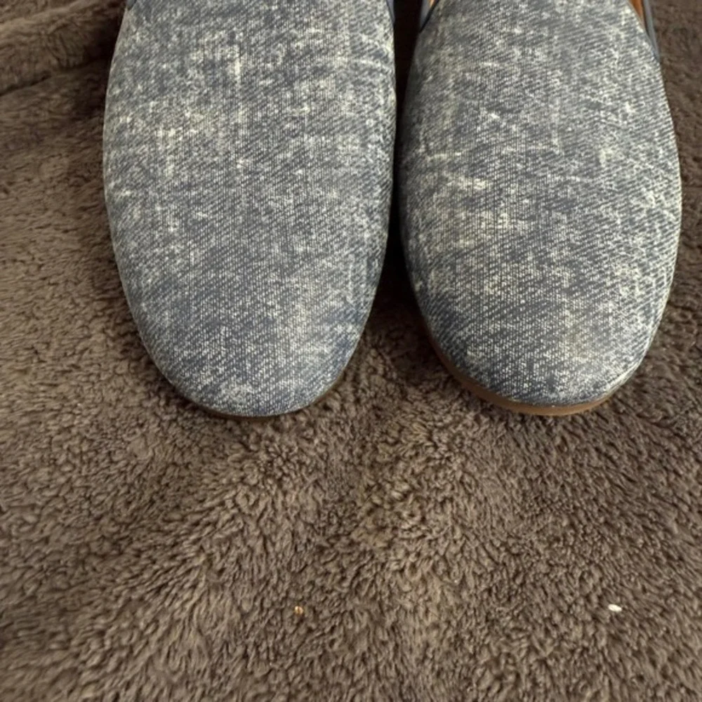 Vionic Loafers Women Denim Print Slip On Flats Shoes Size 9.5‎